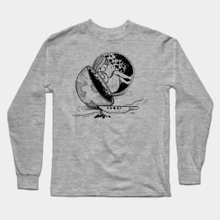 cut open moon Long Sleeve T-Shirt